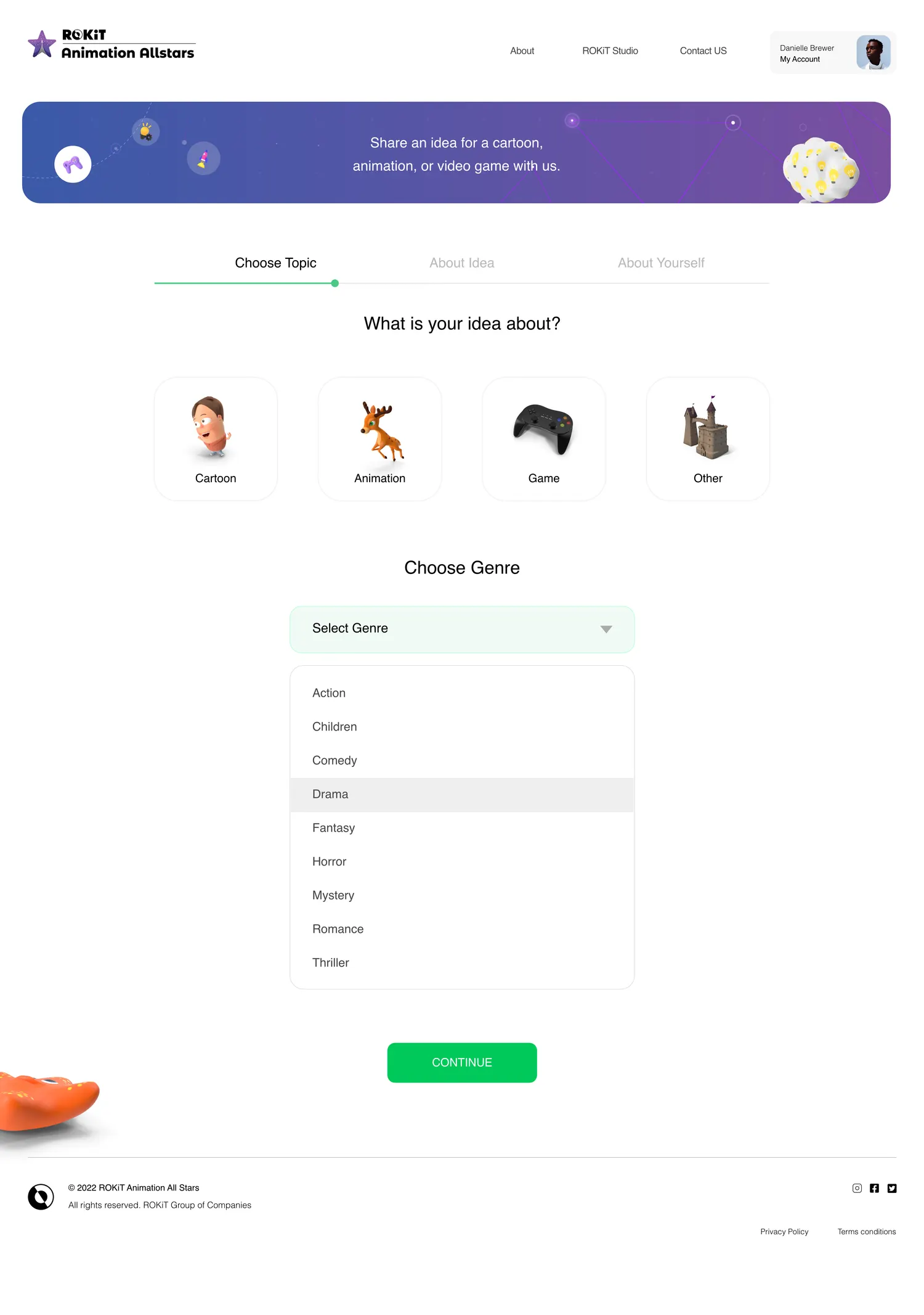 ROKiT Animation All Stars — screen 2.
