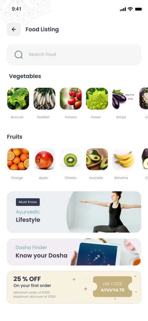 Ayuvya app — screen 31.