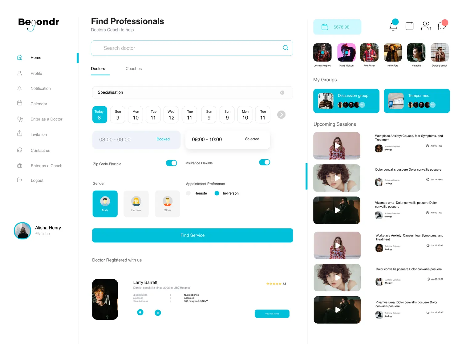 Beyondr web platform — screen 18.