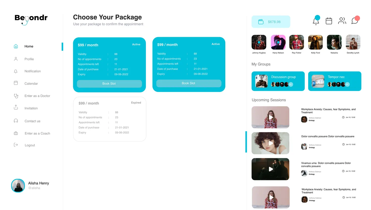 Beyondr web platform — screen 20.