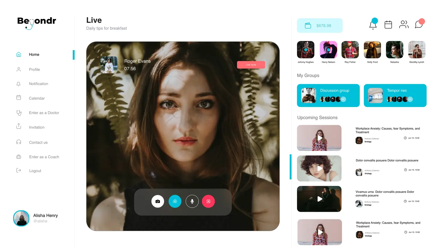 Beyondr web platform — screen 22.