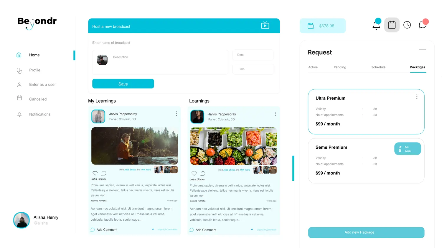 Beyondr web platform — screen 26.