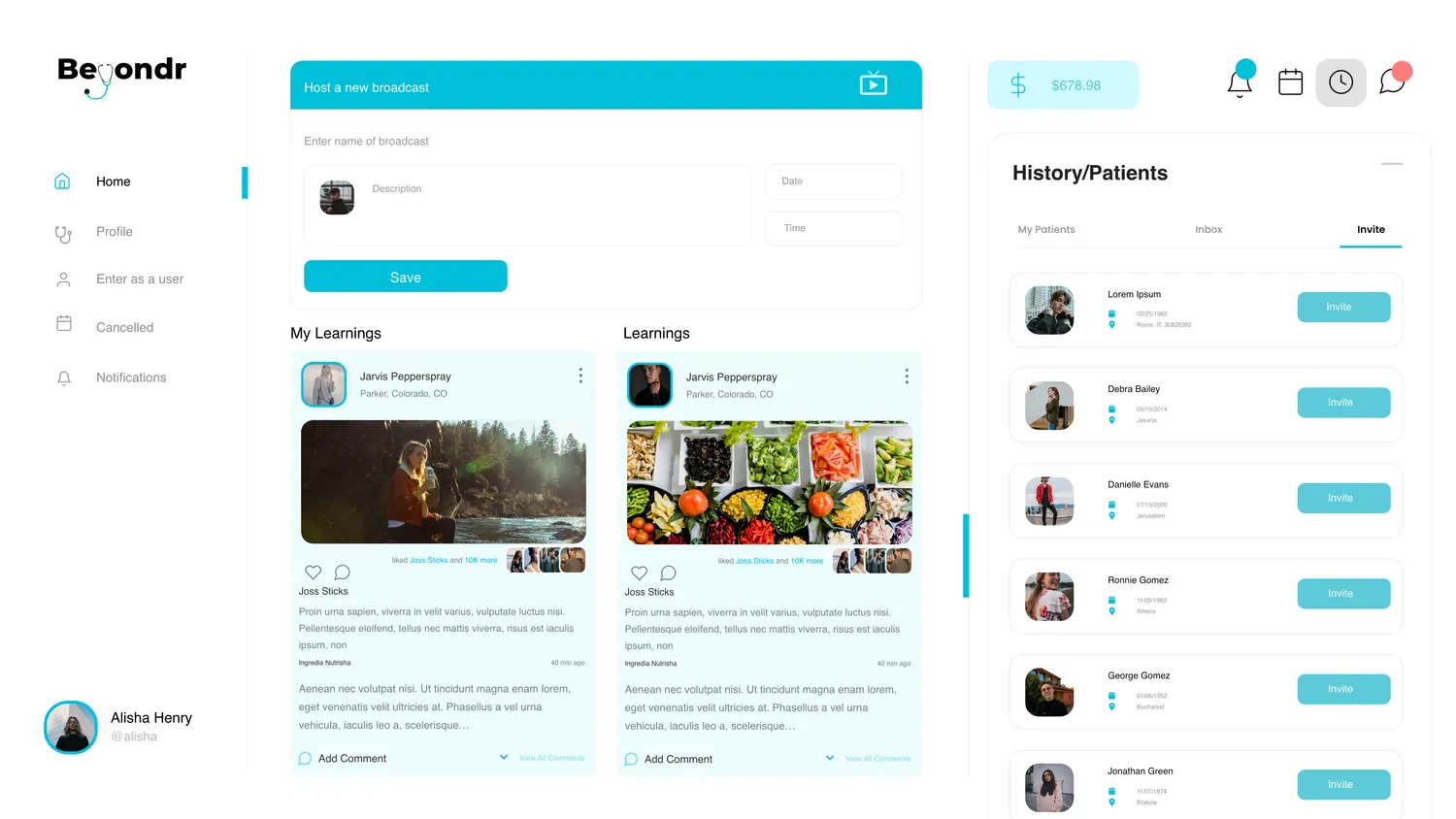 Beyondr web platform — screen 31.