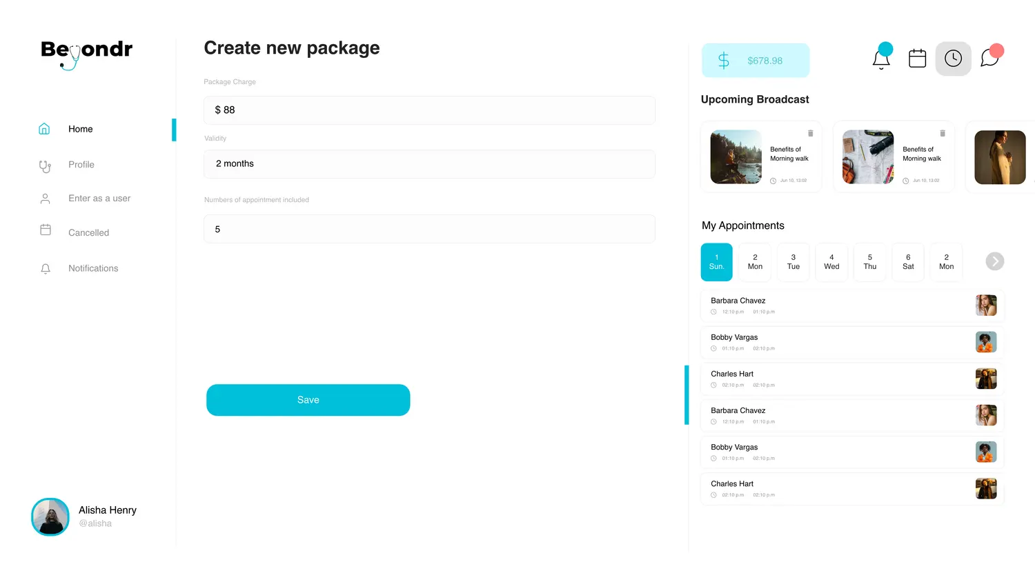 Beyondr web platform — screen 33.