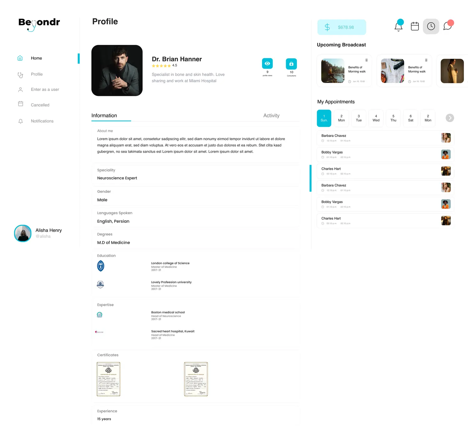 Beyondr web platform — screen 35.