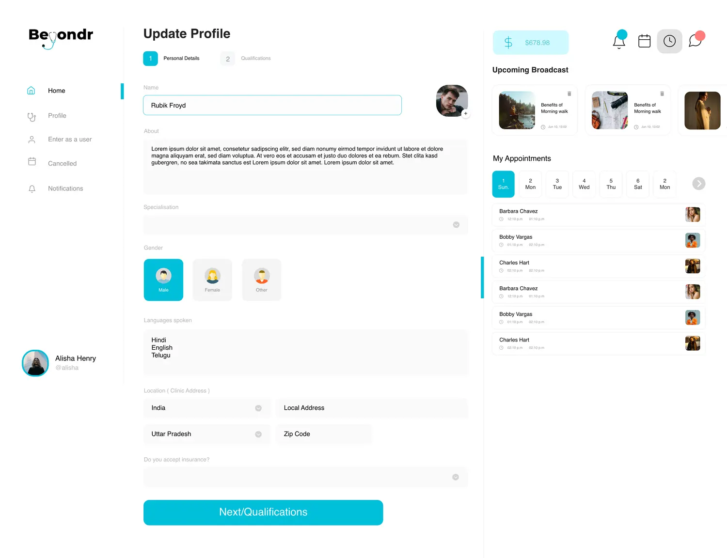 Beyondr web platform — screen 39.