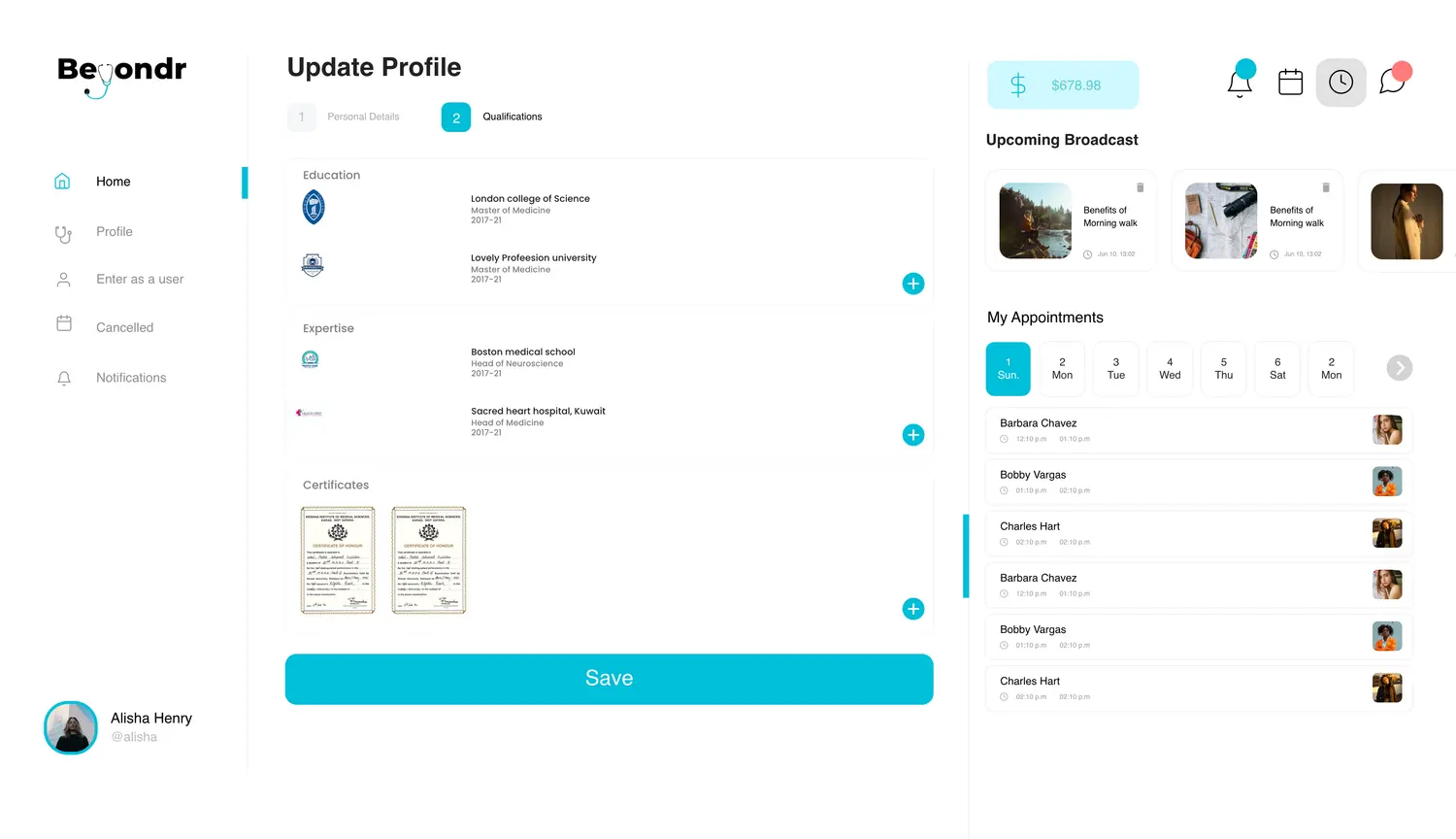 Beyondr web platform — screen 40.