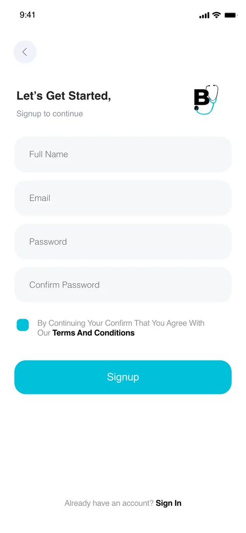 Beyondr mobile app — screen 7.