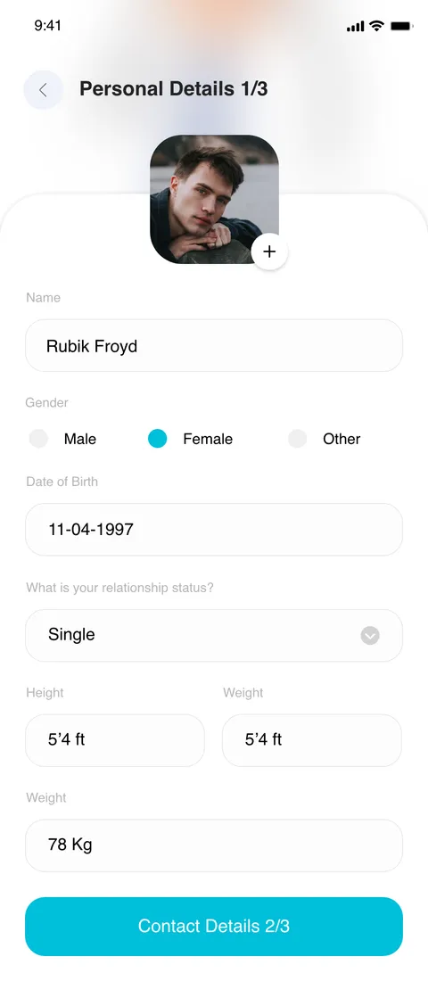 Beyondr mobile app — screen 10.
