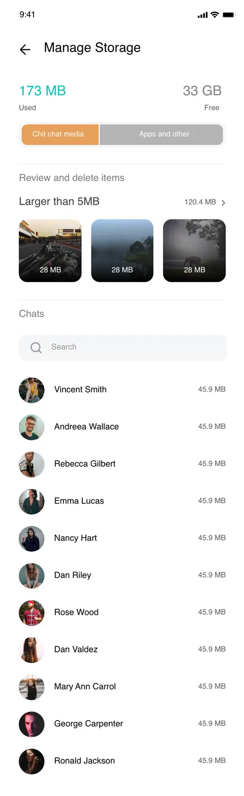 ROKiT Chit Chat — screen 31.