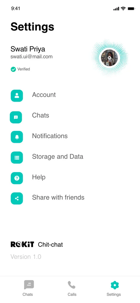 ROKiT Chit Chat — screen 47.