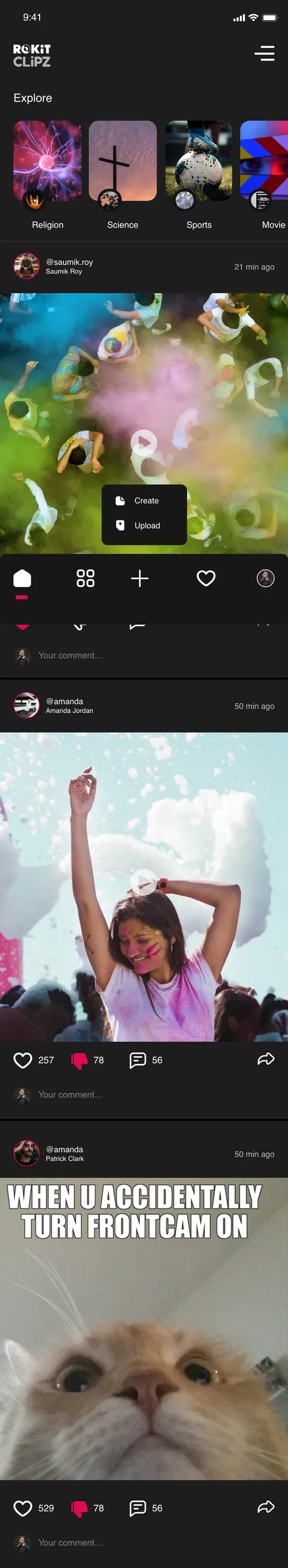 ROKiT Clipz app — screen 5.