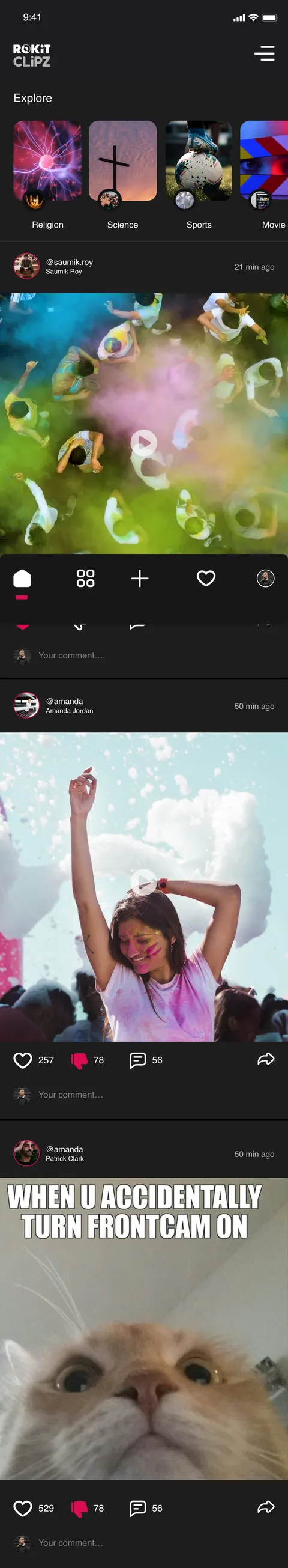 ROKiT Clipz app — screen 14.