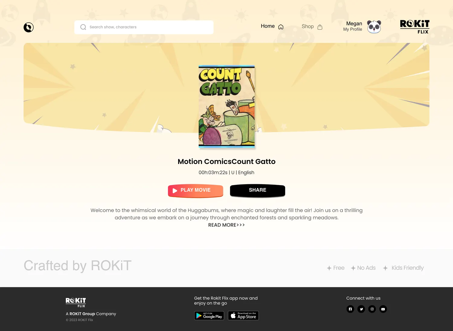 ROKiT Flix web — screen 2.