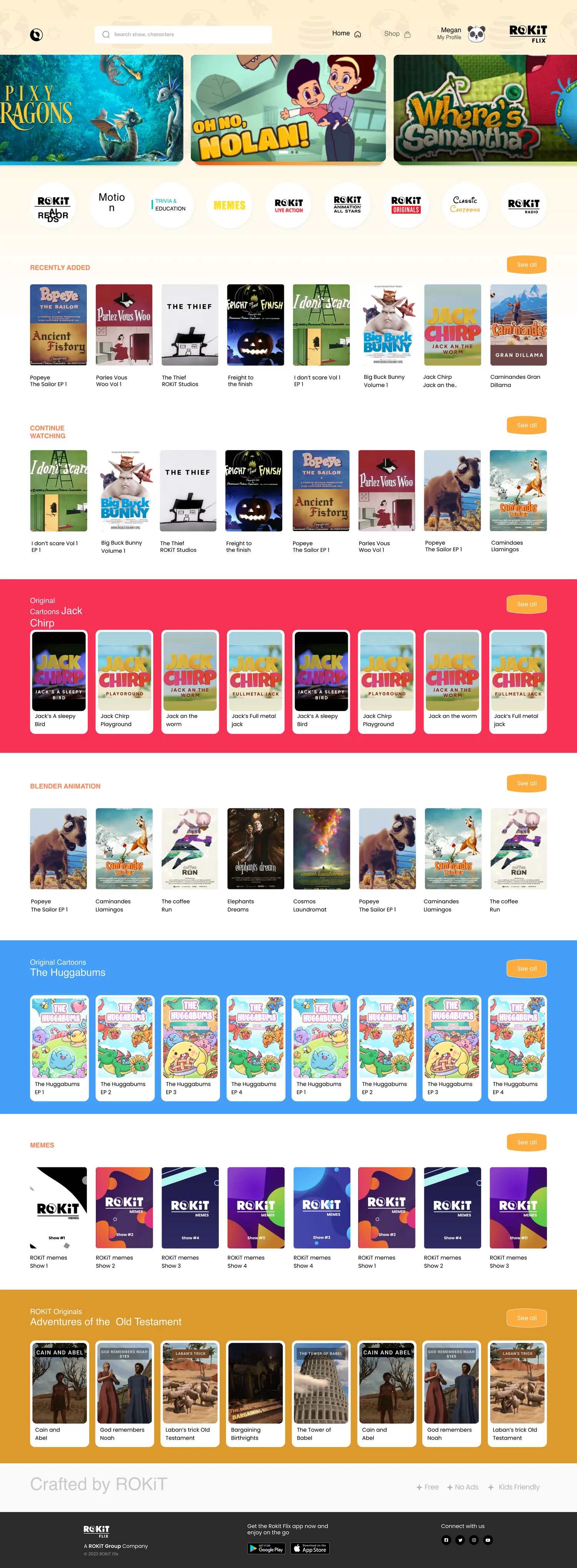 ROKiT Flix web — screen 3.