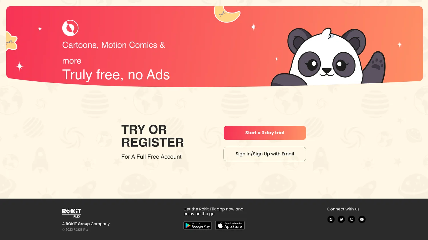 ROKiT Flix web — screen 10.