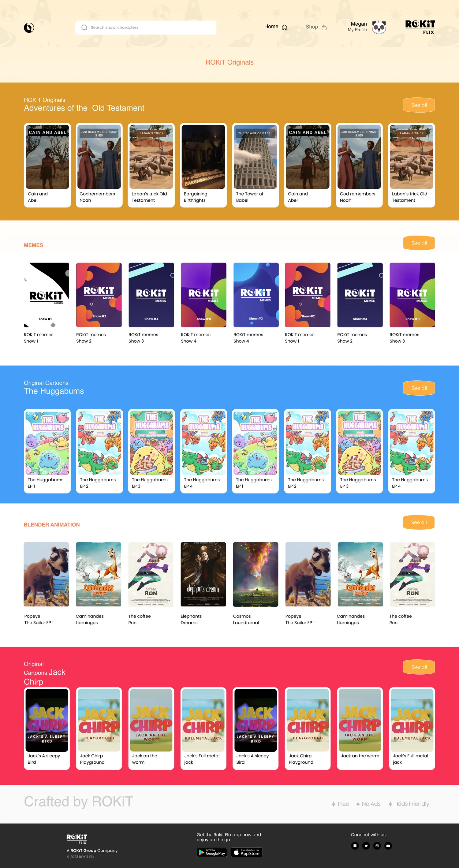 ROKiT Flix web — screen 14.