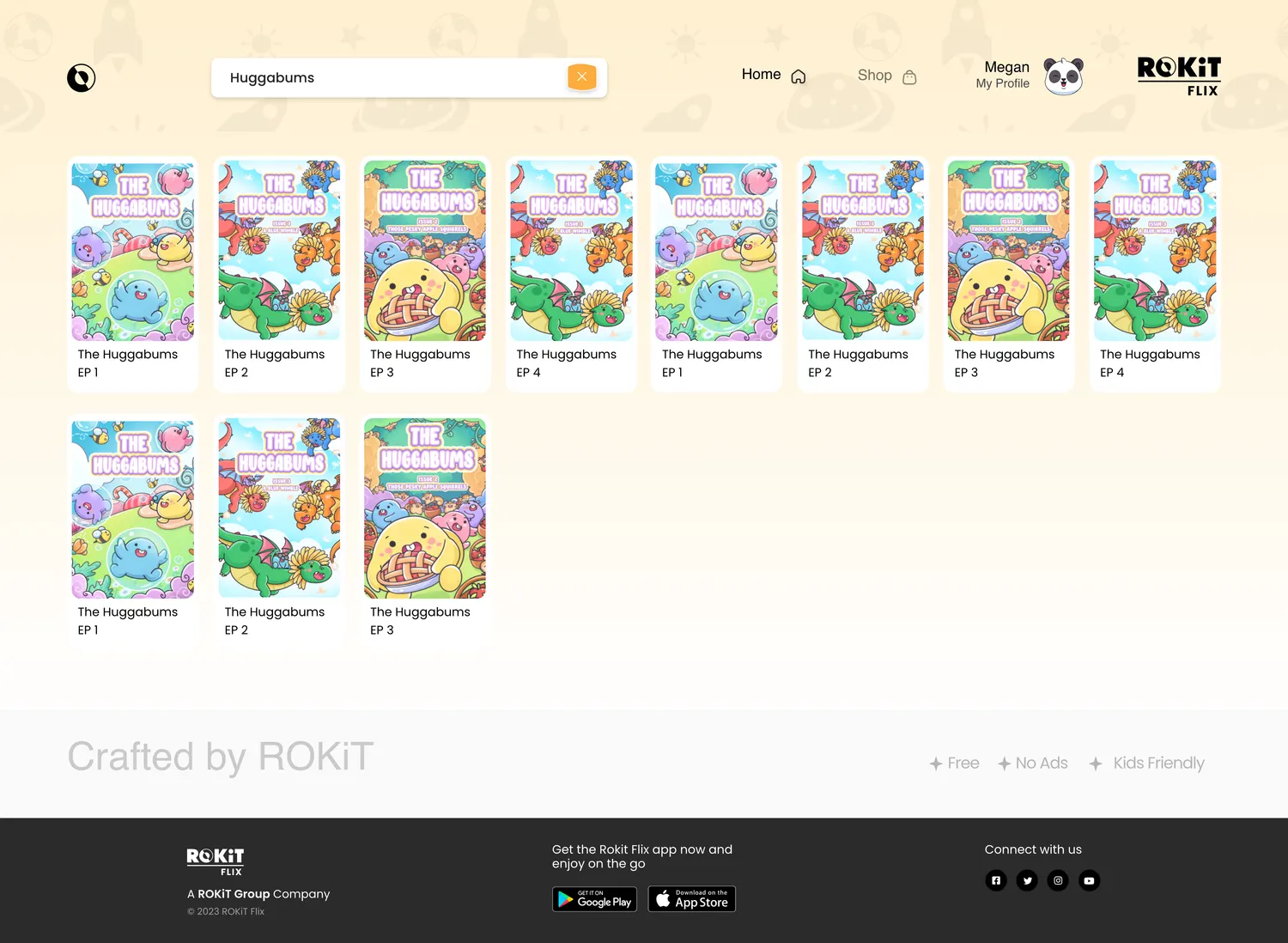 ROKiT Flix web — screen 15.