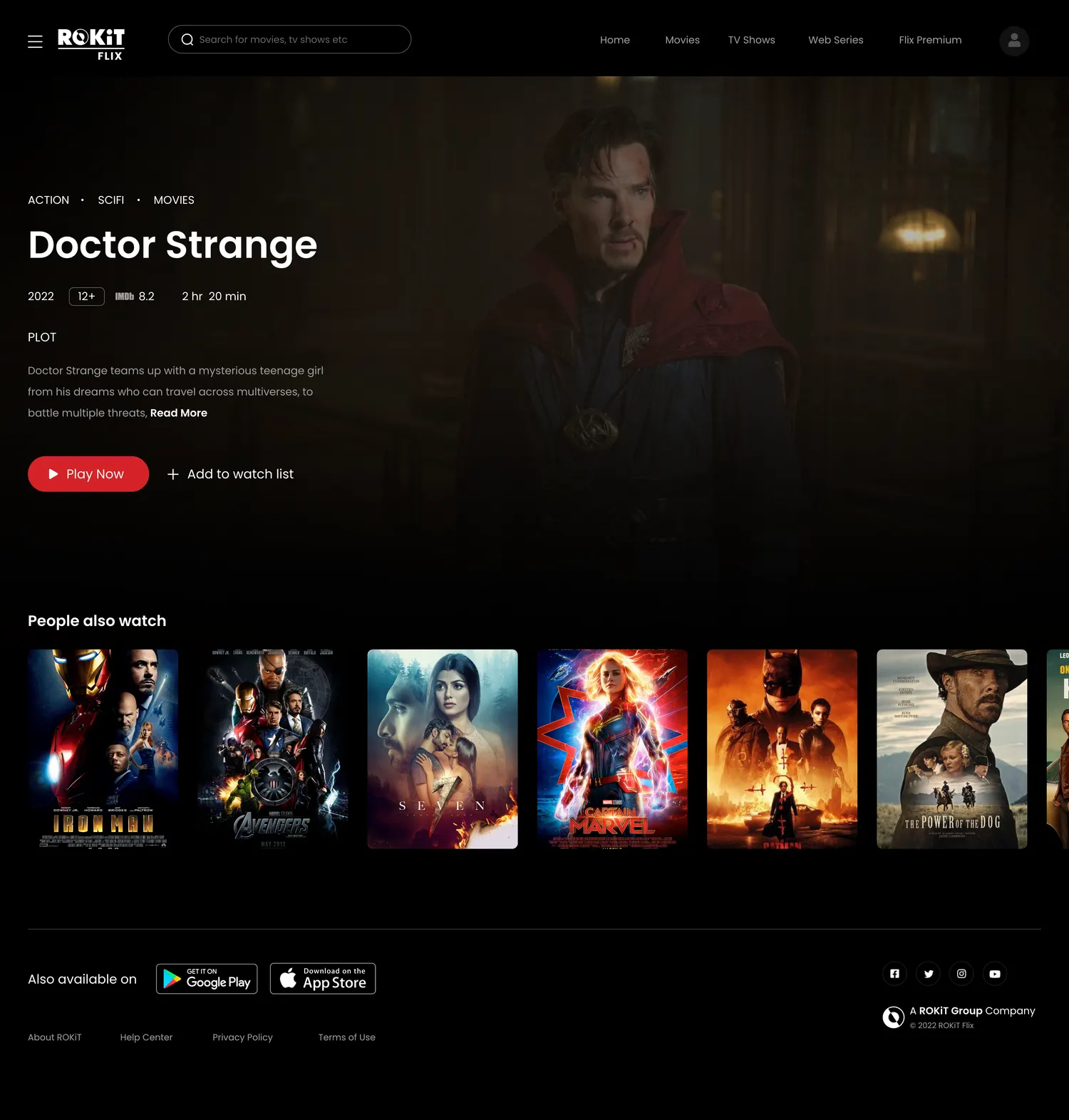 ROKiT Flix web — screen 30.