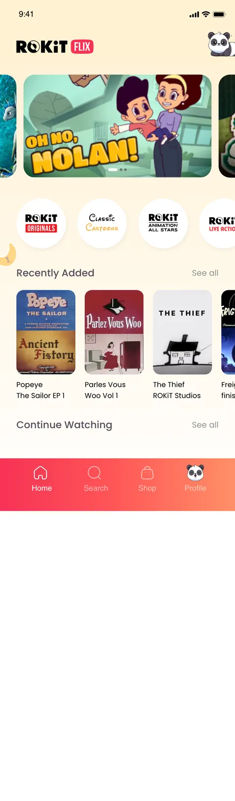 ROKiT Flix mobile — screen 4.