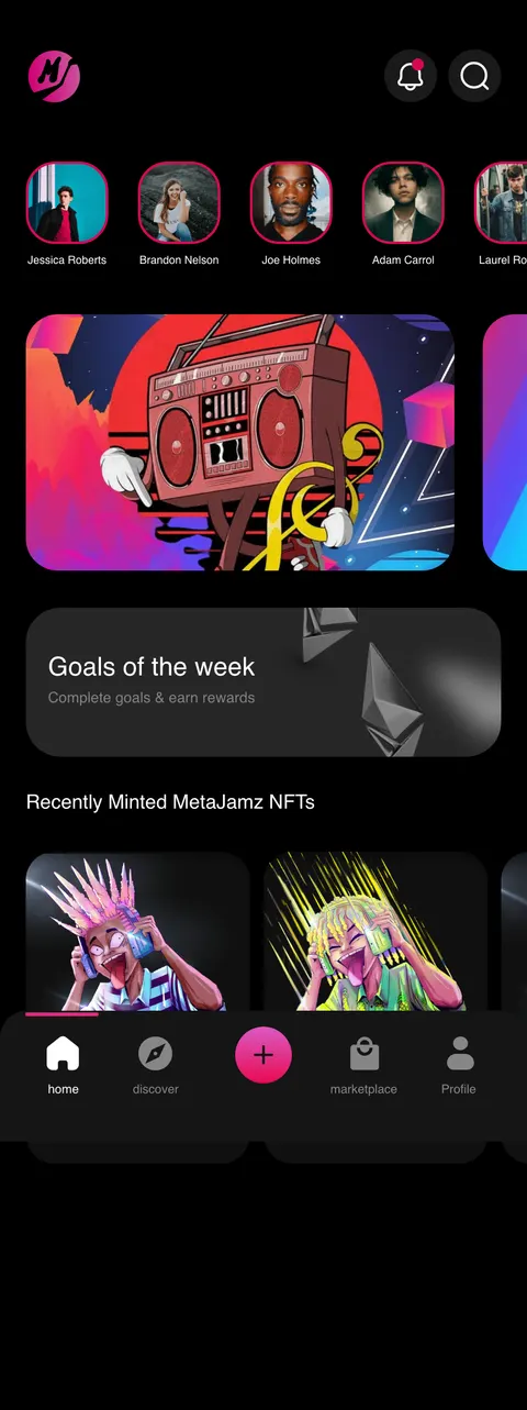 Meta Jamz app — screen 11.