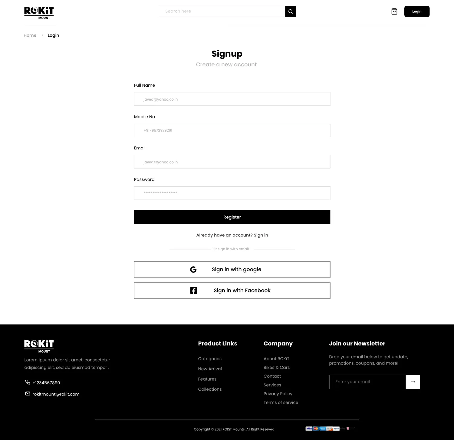 ROKiT Mount — screen 7.