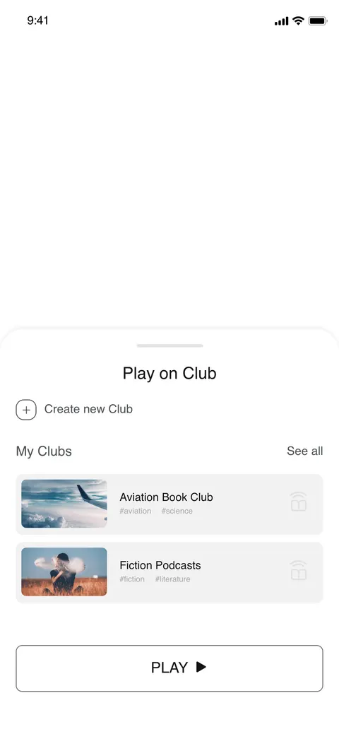 Audiobooks & Podcasts — screen 6.