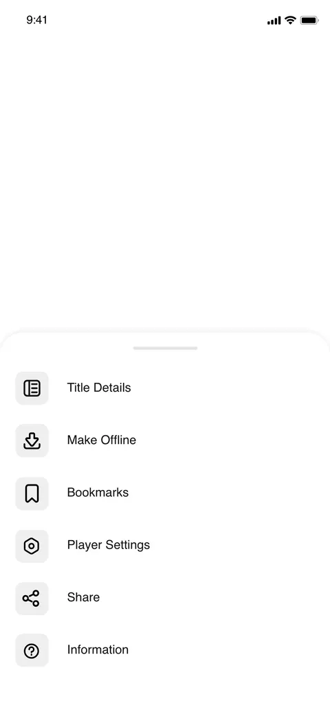 Audiobooks & Podcasts — screen 7.