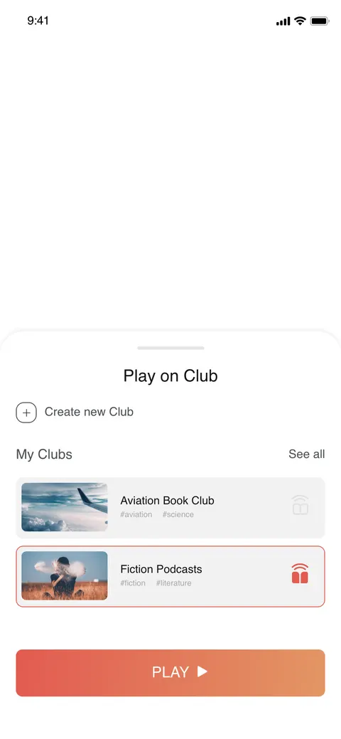 Audiobooks & Podcasts — screen 8.