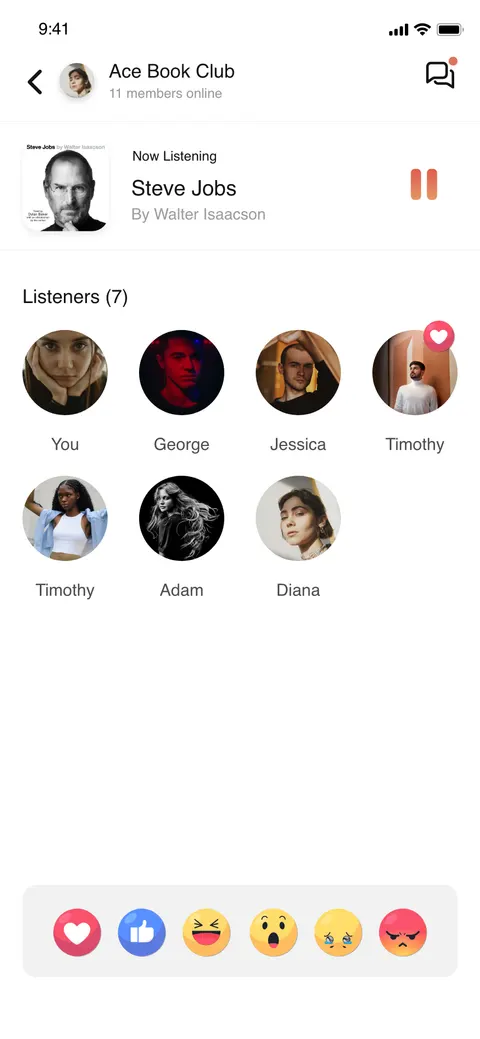 Audiobooks & Podcasts — screen 10.