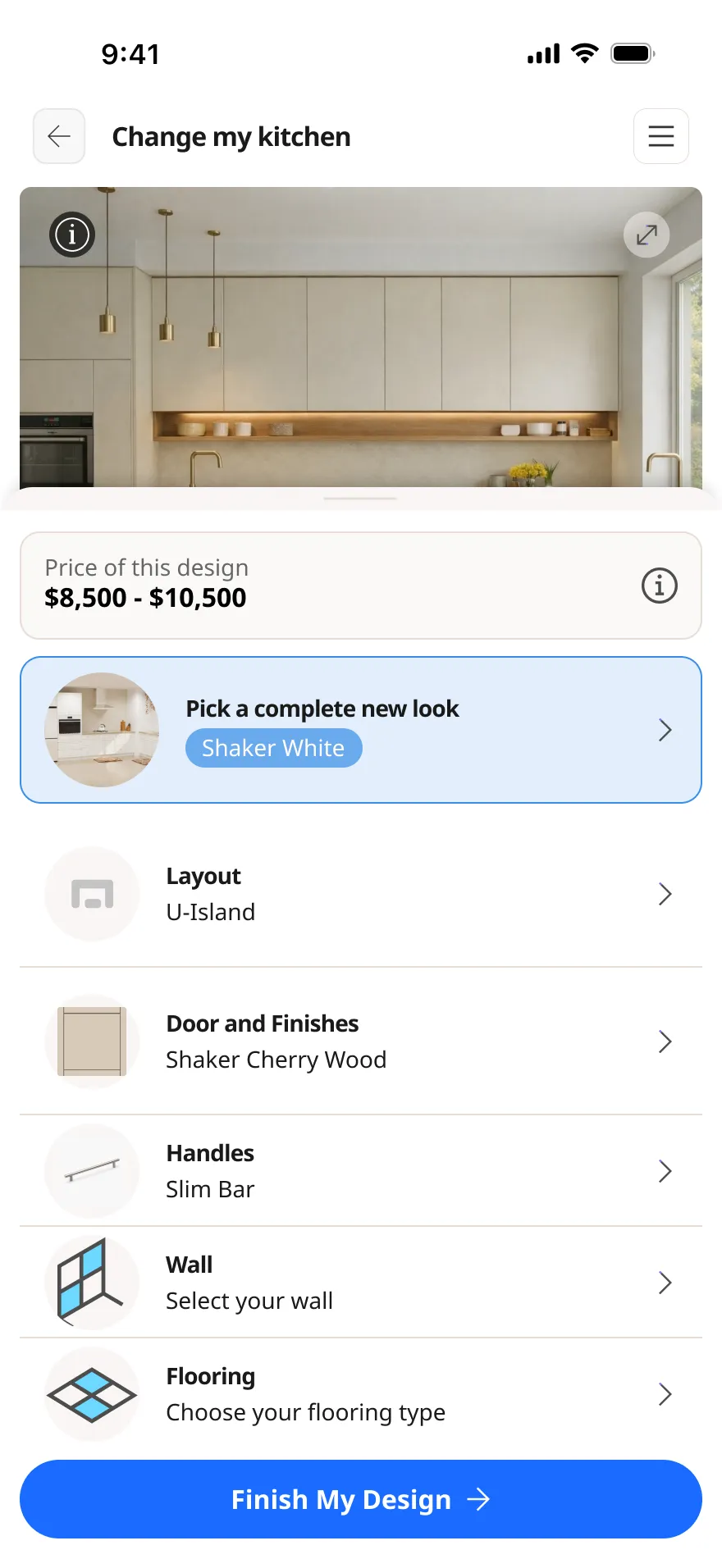 Reinvent Your Space mobile — screen 7.