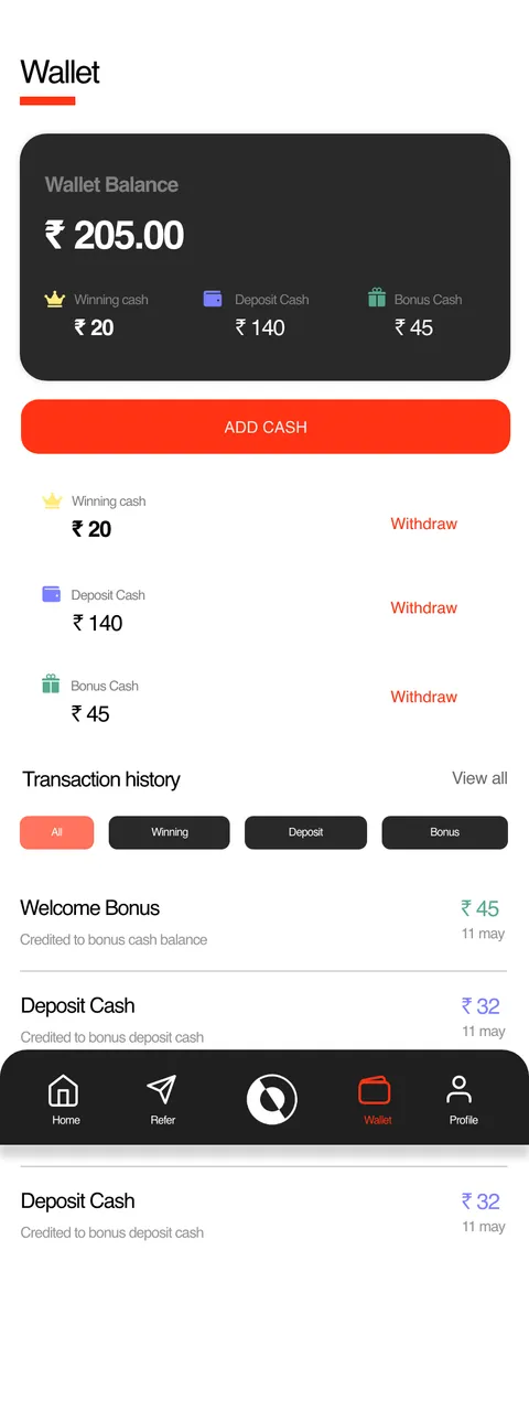 Wagr app — screen 26.