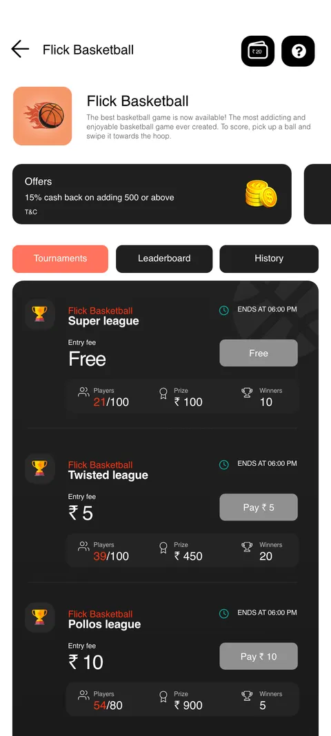 Wagr app — screen 34.