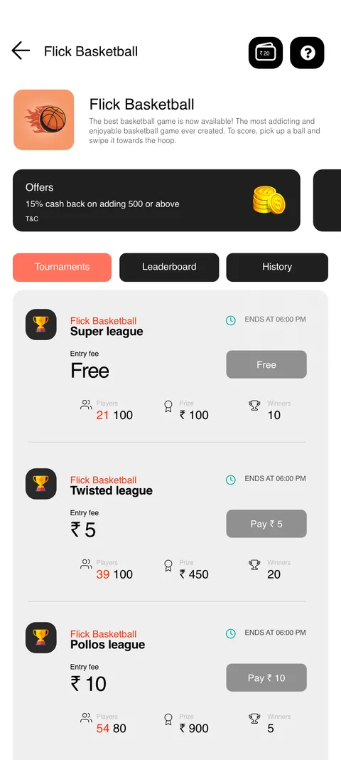 Wagr app — screen 41.